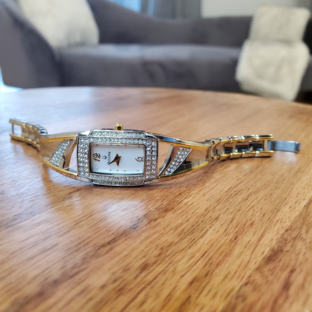 Bulova Gold and Silver Women's Watch - Picture 5 of 6